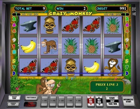 слот Crazy Monkey слот Crazy Monkey