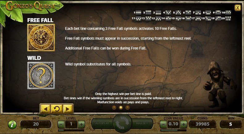 дикий символ Gonzo's Quest дикий символ Gonzo's Quest