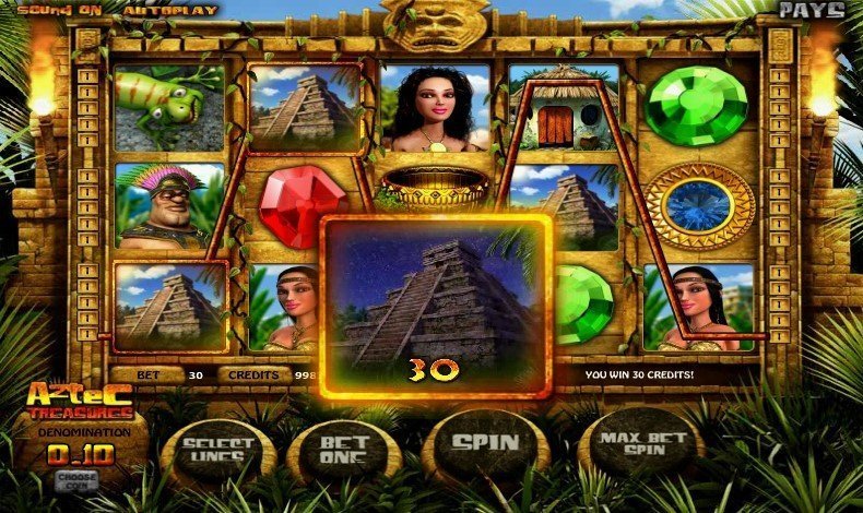 слот Aztec Treasures 3D слот Aztec Treasures 3D