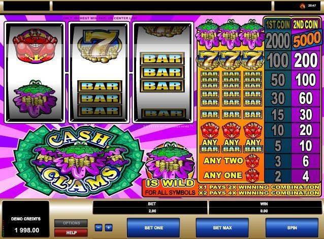 слот Cash Clams слот Cash Clams