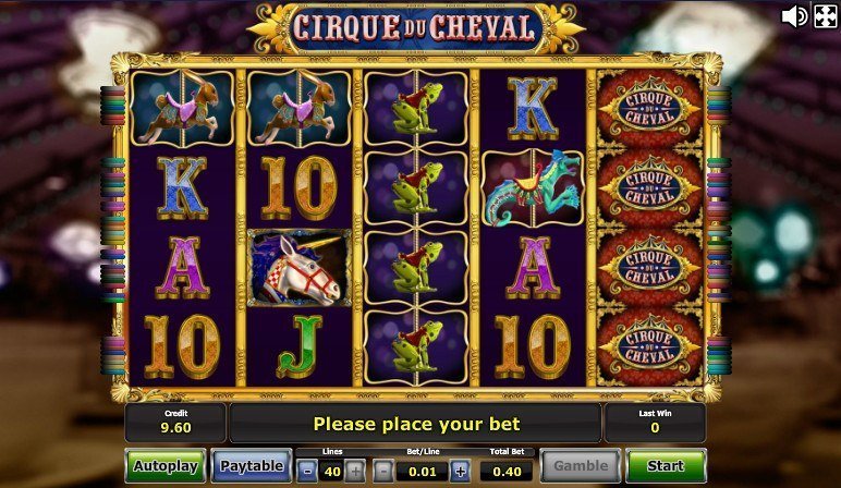 слот Cirque du Cheval слот Cirque du Cheval