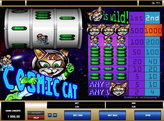 автомат Cosmic Cat автомат Cosmic Cat
