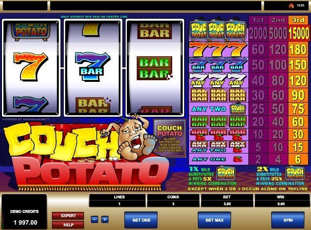 слот Couch Potato слот Couch Potato