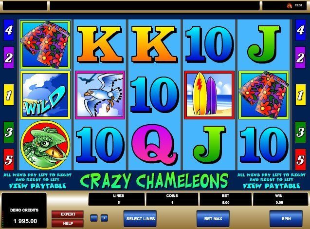 слот Crazy Chameleons слот Crazy Chameleons