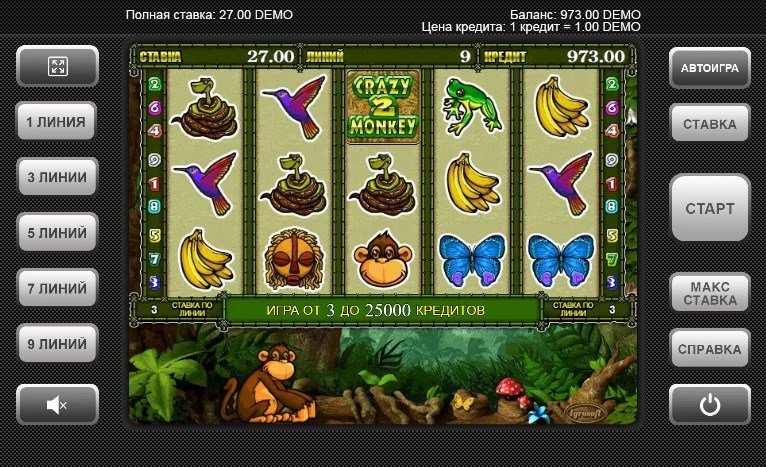 слот Crazy Monkey 2 слот Crazy Monkey 2