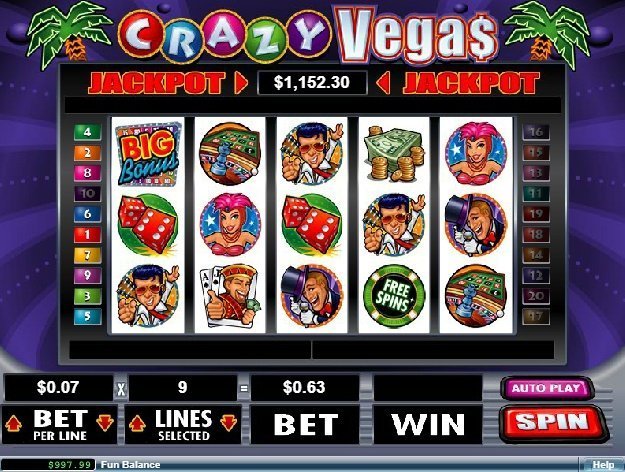 слот Crazy Vegas слот Crazy Vegas