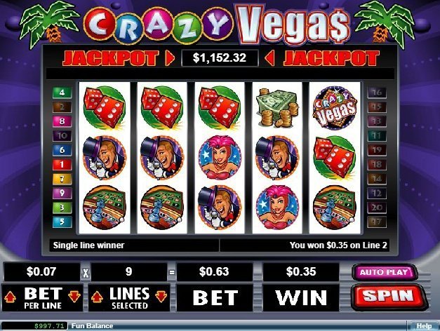 игровой аппарат Crazy Vegas игровой аппарат Crazy Vegas
