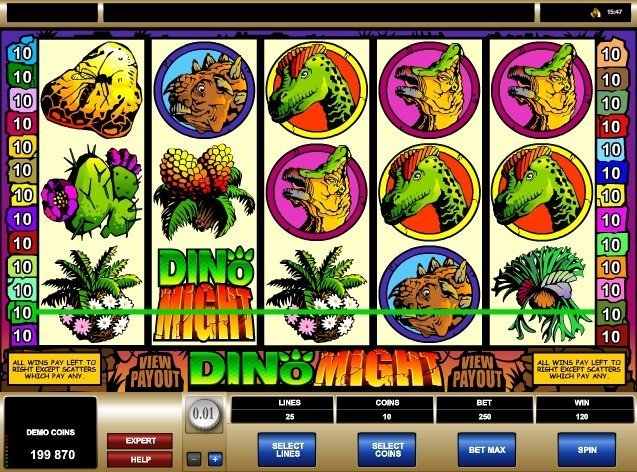 игровой автомат Dino Might игровой автомат Dino Might