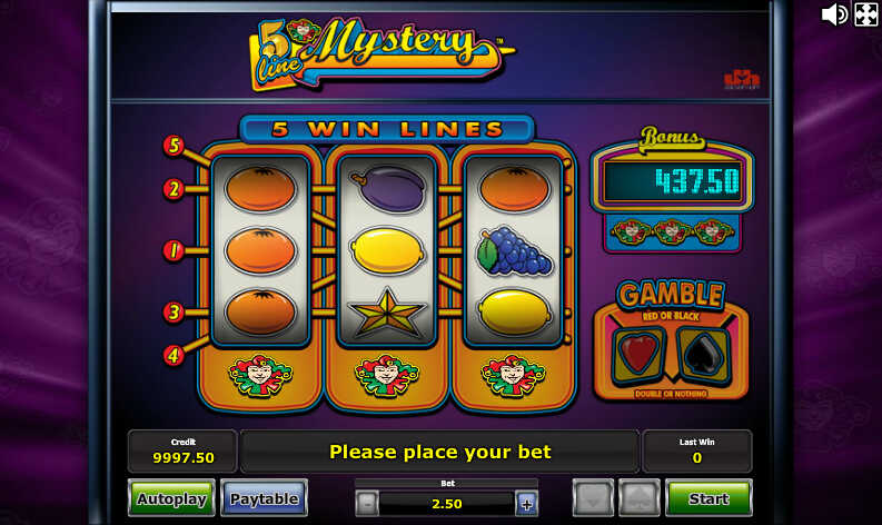 слот Five Line Mystery слот Five Line Mystery