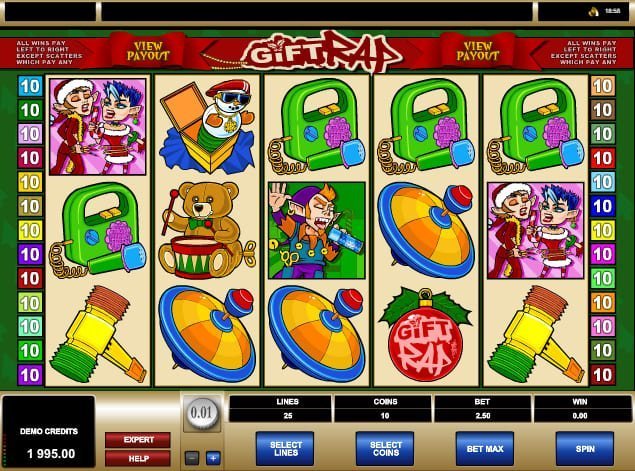 игровой автомат Gift Rap игровой автомат Gift Rap