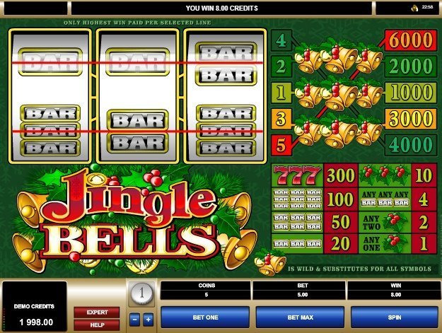 видео-слот Jingle Bells видео-слот Jingle Bells