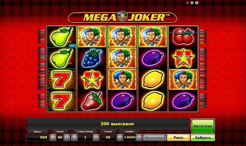 слот Mega Joker слот Mega Joker
