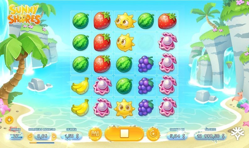 слот Sunny Shores слот Sunny Shores