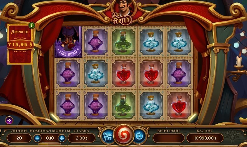 слот Dr Fortuno слот Dr Fortuno