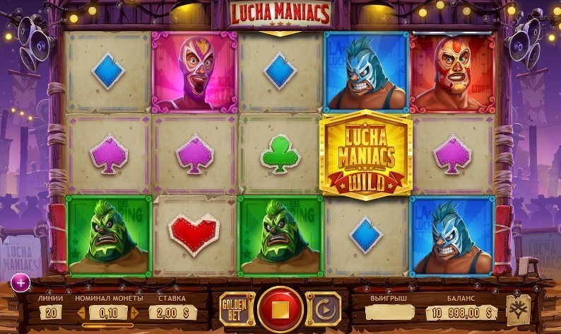 слот Lucha Maniacs слот Lucha Maniacs